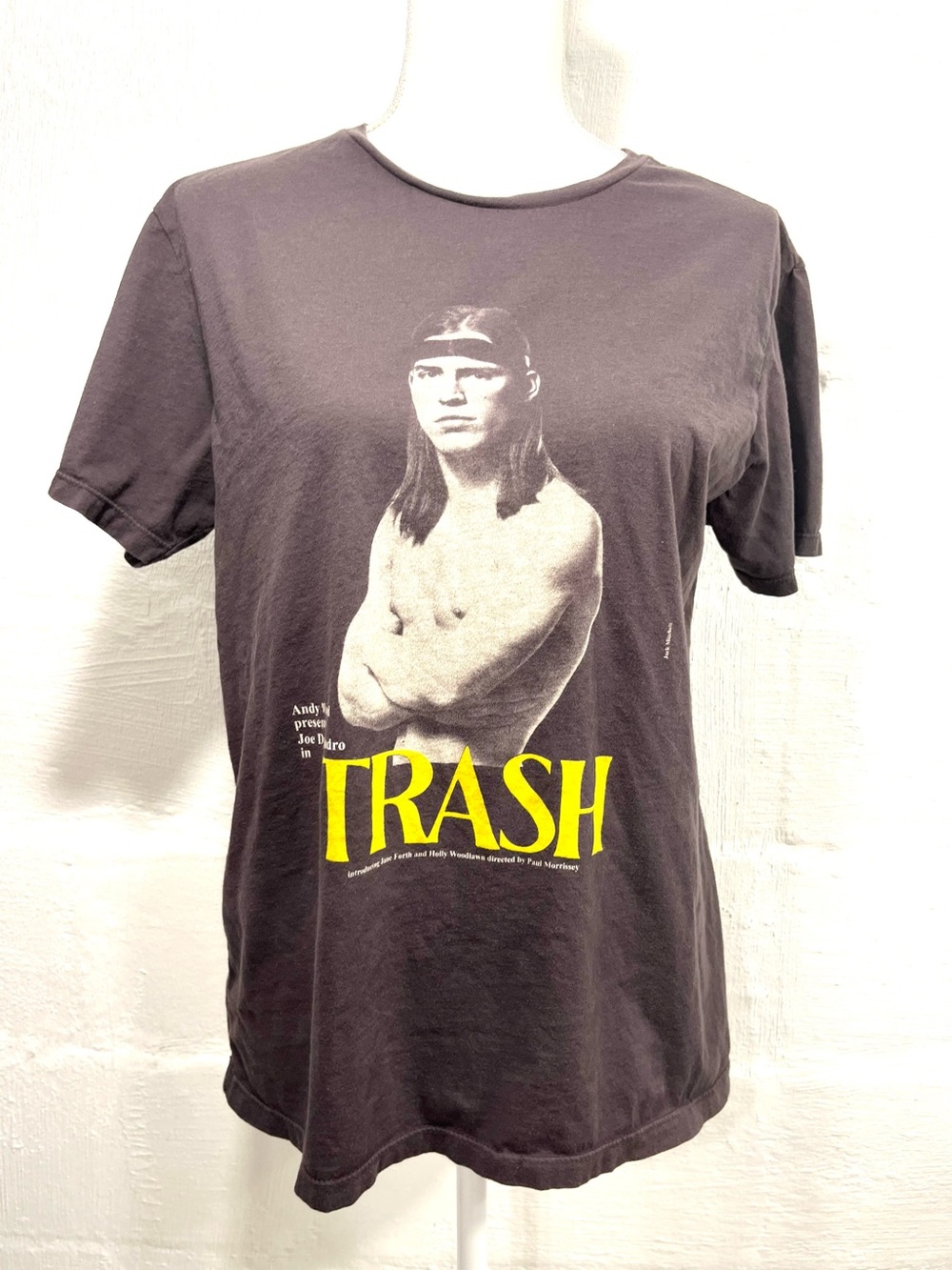 VINTAGE ANDY WARHOL TRASH MOVIE T SHIRT